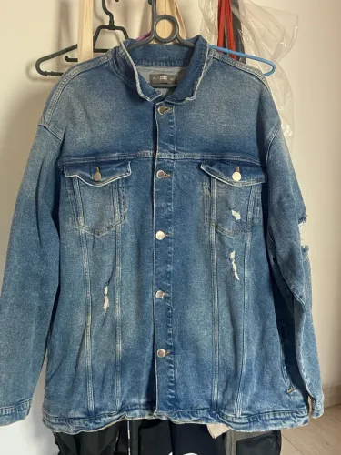 Jaqueta Jeans Oversize/Plus Size