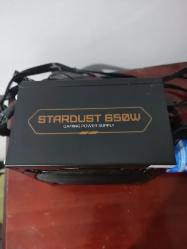 Fonte Atx V3.0 Gamer 650w Stardust Full Modular leia a descricao