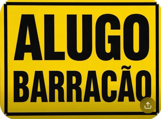 Alugo Barracão