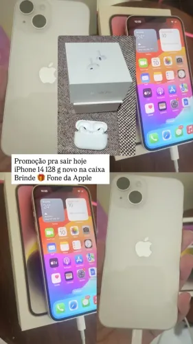 iPhone 14 128 g novo na caixa