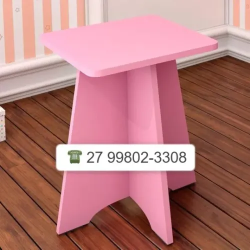 BANQUETA TWISTER - QUARTZO ROSA