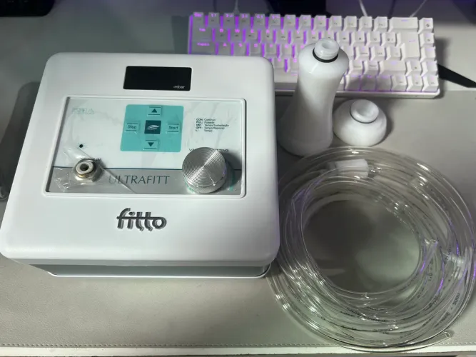 Aparelho Vacuoterapia Fitto Ultrafitt + Kit Completo