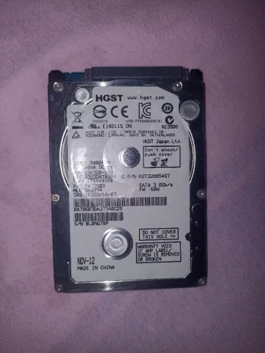 HD 320GB Para Notebook ou Pc