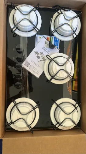 Fogão cooktop 5 bocas