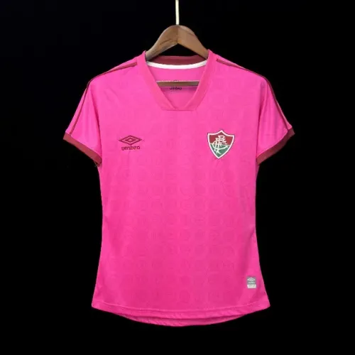 Camisa Fluminense Feminina Rosa 2023