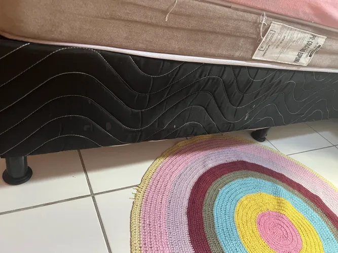Base da cama box solteiro