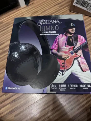 Fone Bluetooth 5.3 Santana Himno Studio Quality Tuning Profissional NOVO