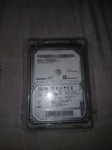 HD 500GB 2.5" Samsung / Seagate Momentus para Notebook, PS3 e PS4