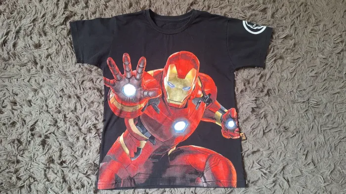 Blusa infantil homem de ferro Piticas