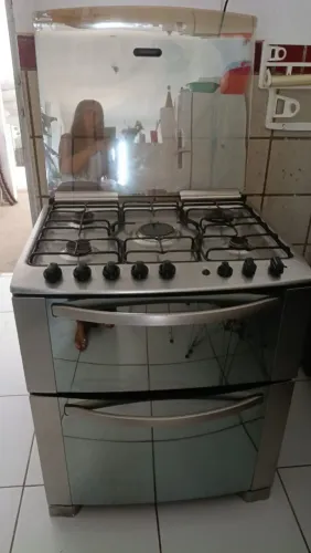 Oportunidade quadros fogão Eletrolux inox 5 bocas 