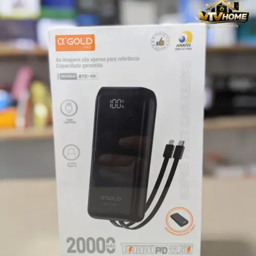 Carregador Portatil Celular 20.000 Mah + Entrega Grátis