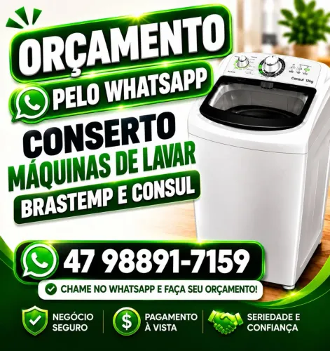 Máquinas Brastemp e Cônsul