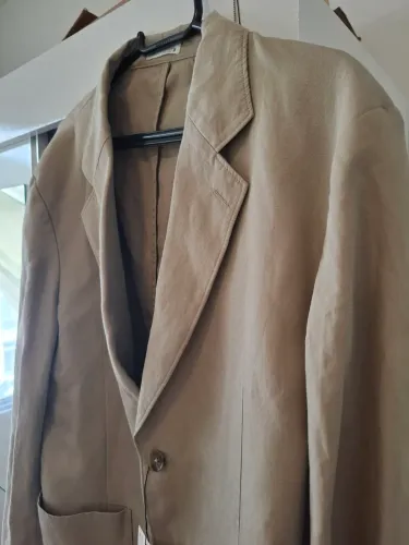 Blazer Zara de linho 50 (GG) novo sem uso 