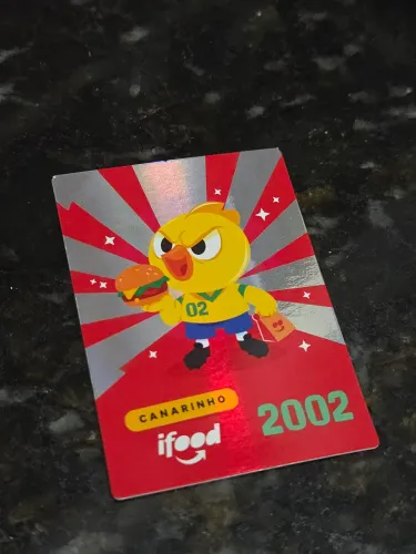 Card Canarinho iFood 2002