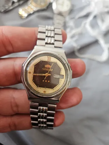 Relogio Orient 3 estrelas automático raro
