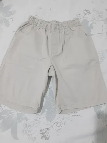 Bermuda Brim cinza claro