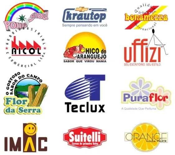 Criação de logomarcas e design de embalagens