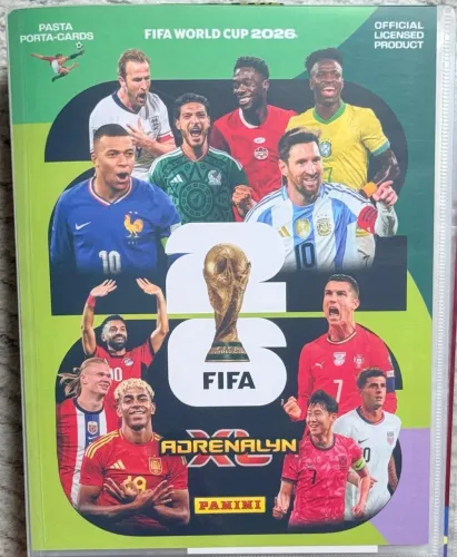 Adrenalyn 630 cards copa do mundo 2026