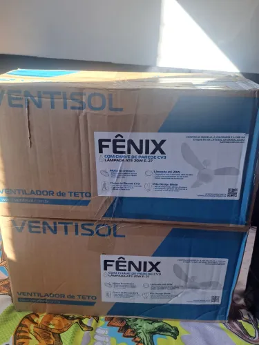Ventilador de teto novo e na caixa - tenho 3 unidades