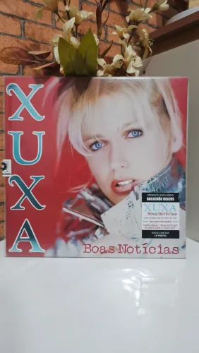 Xuxa boas notícias - disco de vinil preto