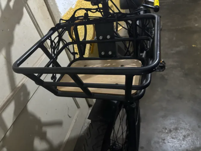 Cesta metal bike lev