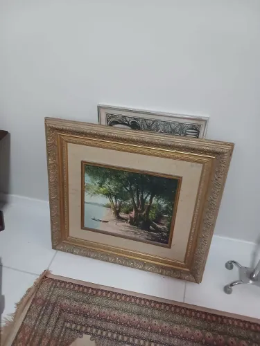 Tela com moldura