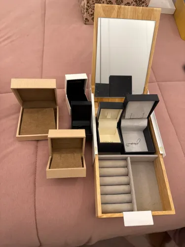 Combo de porta-joias variados