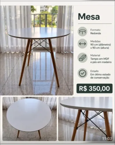 Mesa redonda Tok Stock