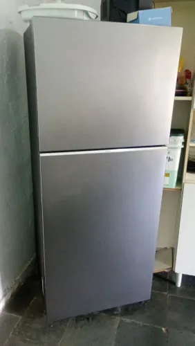 Geladeira Samsung Evolution 391L Frost Free Duplex RT38 Inverter - Inox - Bivoltp