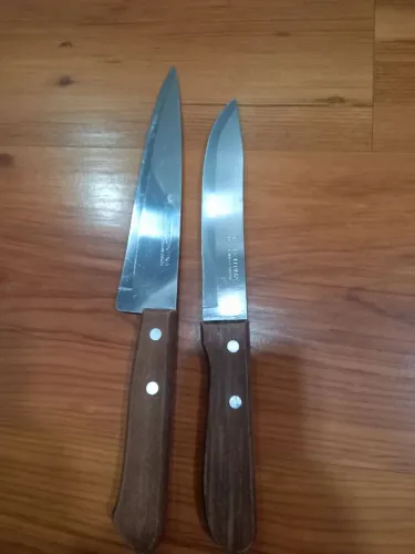 Dupla de facas inox Tramontina