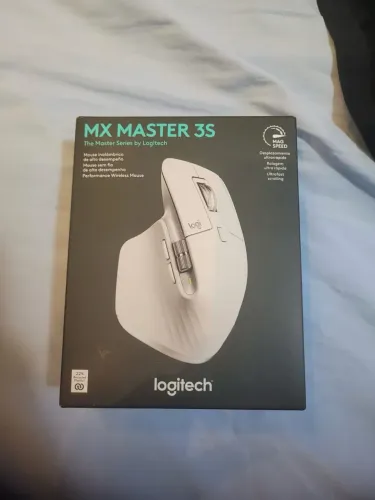 Mouse sem fio MX Master 3s - Sensor óptico 8k - Logitech