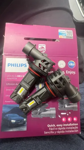 Lampada De Led Philips Ultinon Access Hb3 Hb4 6000k 12v
