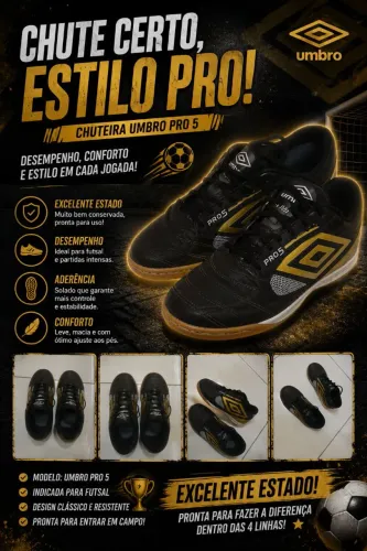 Tênis/Chuteira Umbro Pro 5