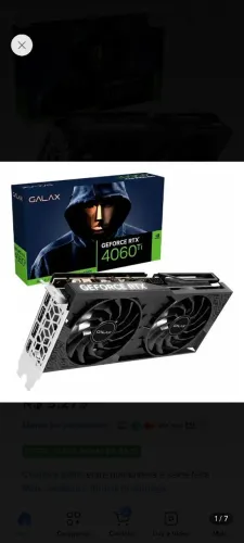 Placa De Vídeo Galaxy 4060