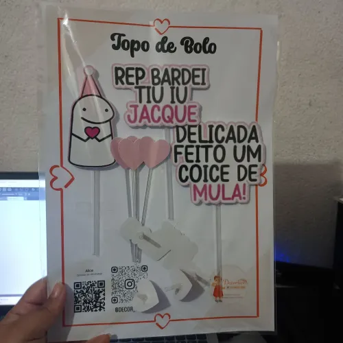 Topo de bolo simples - DIVERSOS TEMAS