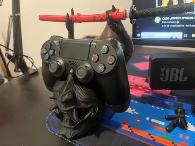 suporte de controle de ps4 e ps5