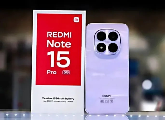 Xiaomi Redmi Note 15 Pro 5G 8GB/512GB Novo Entregamos Gratis Preto Roxo Entregamos
