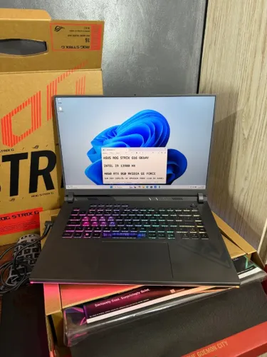 ROG STRIX G16 / I9 13ªg / 4060 RTX / NF / CAIXA