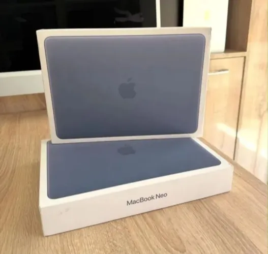 MacBook neo 256gb| 1 ano garantia Apple| cor índigo lacrado