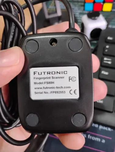 Título: Leitor Biométrico Futronic FS80H USB - Excelente Estado