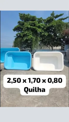 Piscina de fibra