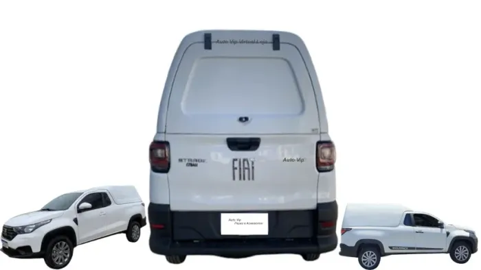 Capota Meio Baú com Frete Grátis para Fiat Strada Cab Simples 2021/2026 Todas as cores