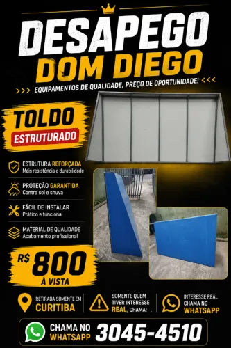 Toldo estruturado