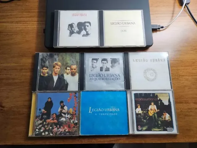 Coleção 8 cds Legião Urbana