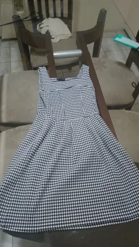 Vestido xadrez