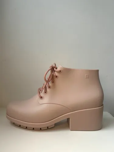 Bota Melissa Stellar II Rosa - Semi nova