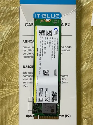 Ssd 256gb nvme 2280 gen4x4 com W10