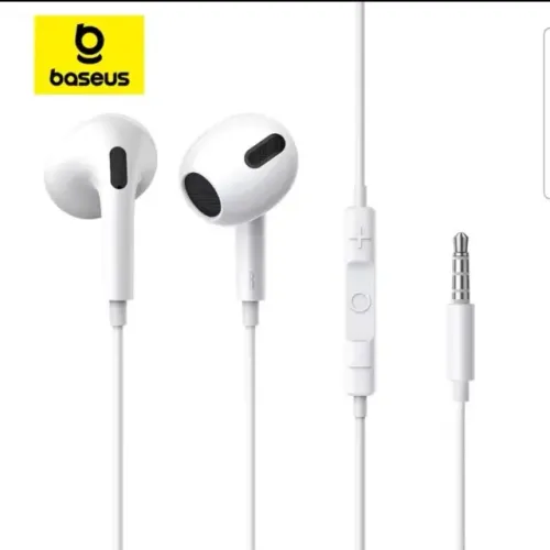 Fone Com Fio 3,5mm Baseus H17 Intra-Auricular - Lacrado