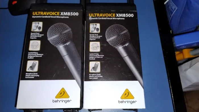 Microfone  Behringer Ultravoice XM8500 - cada