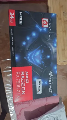 Rx 7900 XTX 24gb Sapphire nitro Saphire 7900xtx avalio trocas 